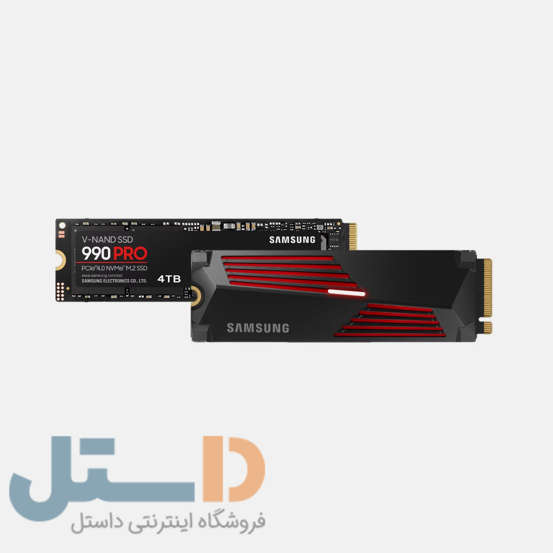 اس اس دی اینترنال سامسونگ مدل  990 PRO M.2-4TB W/HEATSINK ظرفیت چهار ترابایت -gallery-1 - https://www.dostell.com/